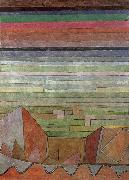 Paul Klee View in the the fertile country oil painting